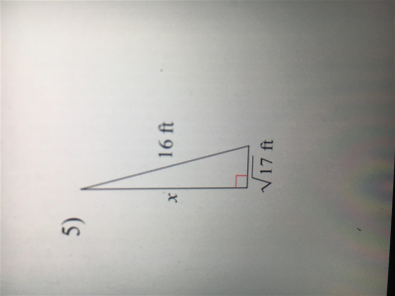 Find the missing side of the angle. Need help,==== thank you!!-example-1