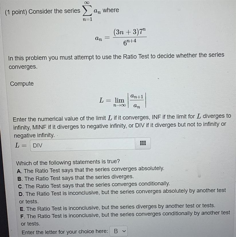 Does this diverge or converge?-example-1