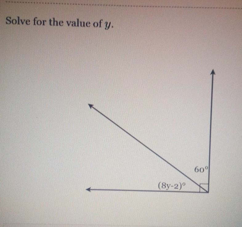 Solve for the value of y.​-example-1