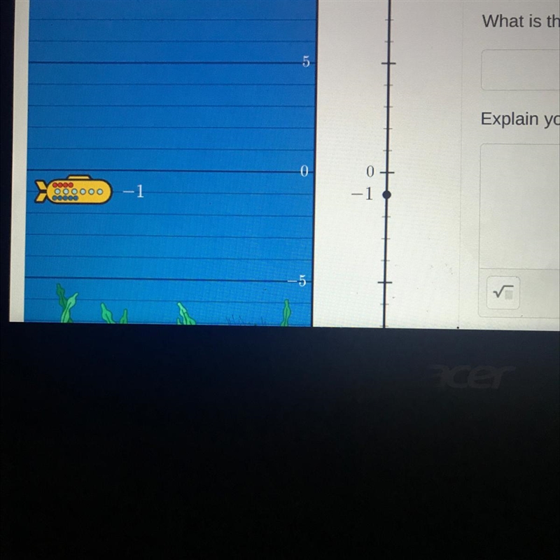 HELPPP!!! what is the value of -1+(-4)? what is the value of -1-(-4)? explain your-example-1