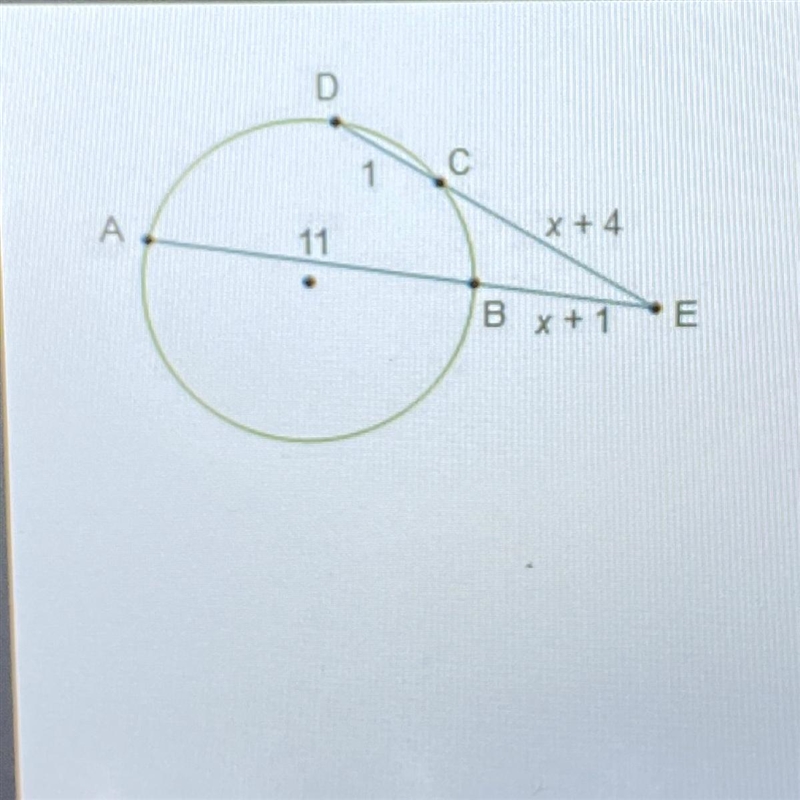 Quick, What is the value of x? A. 2 B. 3 C. 6 D. 7-example-1