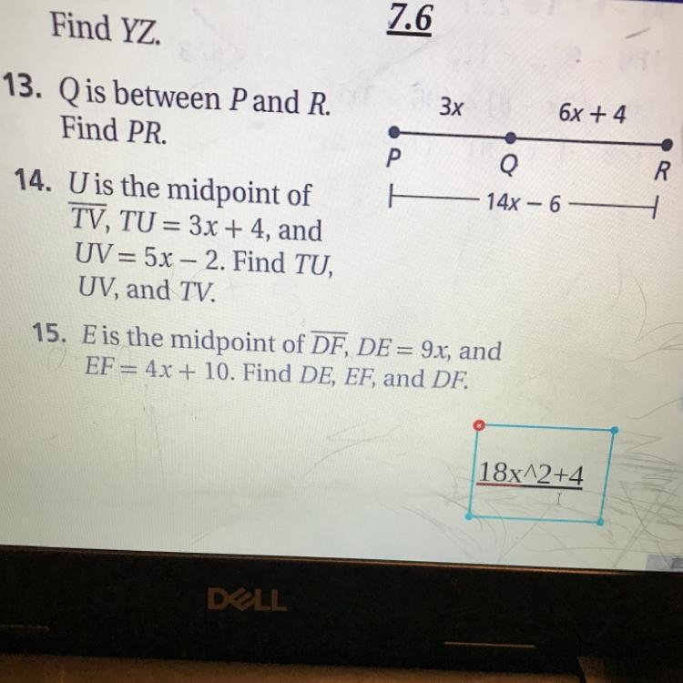 Someone help me on 13 please??? And explain it please and thank you !-example-1