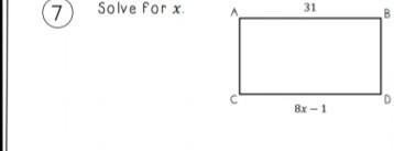 Solve for x or find x ​-example-1