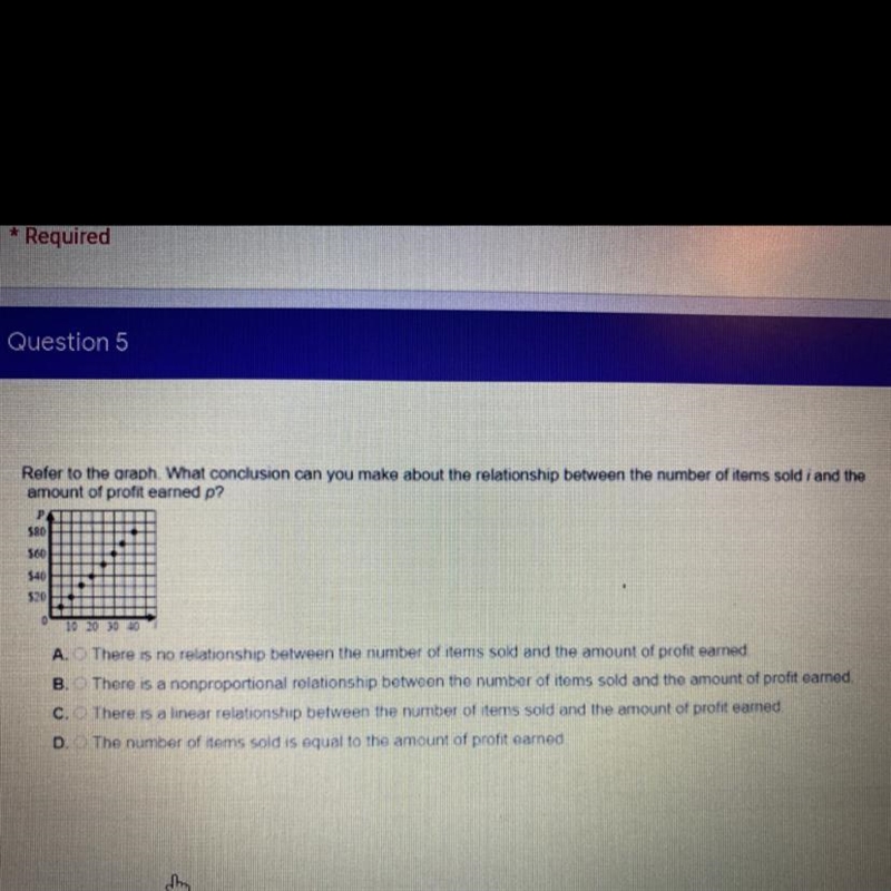 Refer to the graph What conclusion can you make about the relationship between the-example-1