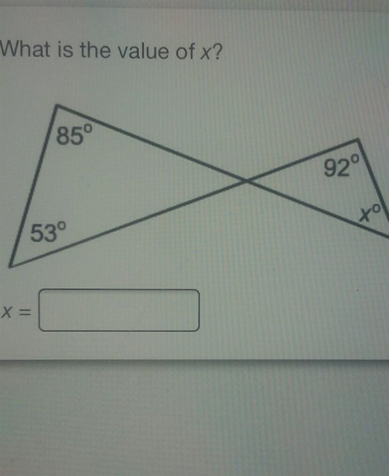 What is the value of x? ​-example-1