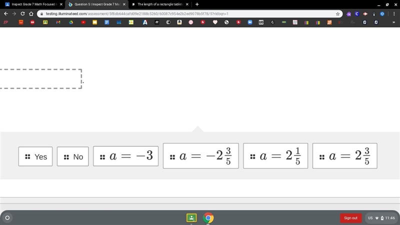 Antonia incorrectly solves the equation −2(14−54a)=6 . Her work is shown below. Determine-example-1