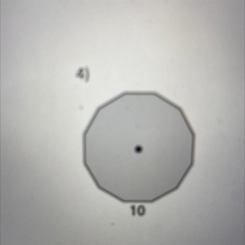 Determine area of polygon with side length of 10-example-1