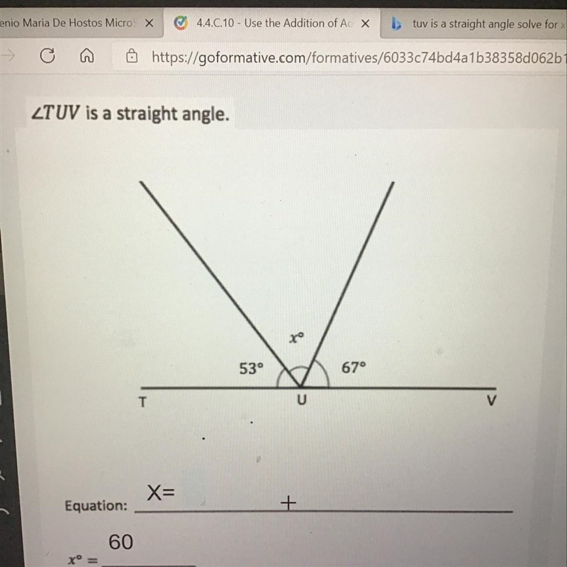 Can you please tell me the equation to solve for x-example-1