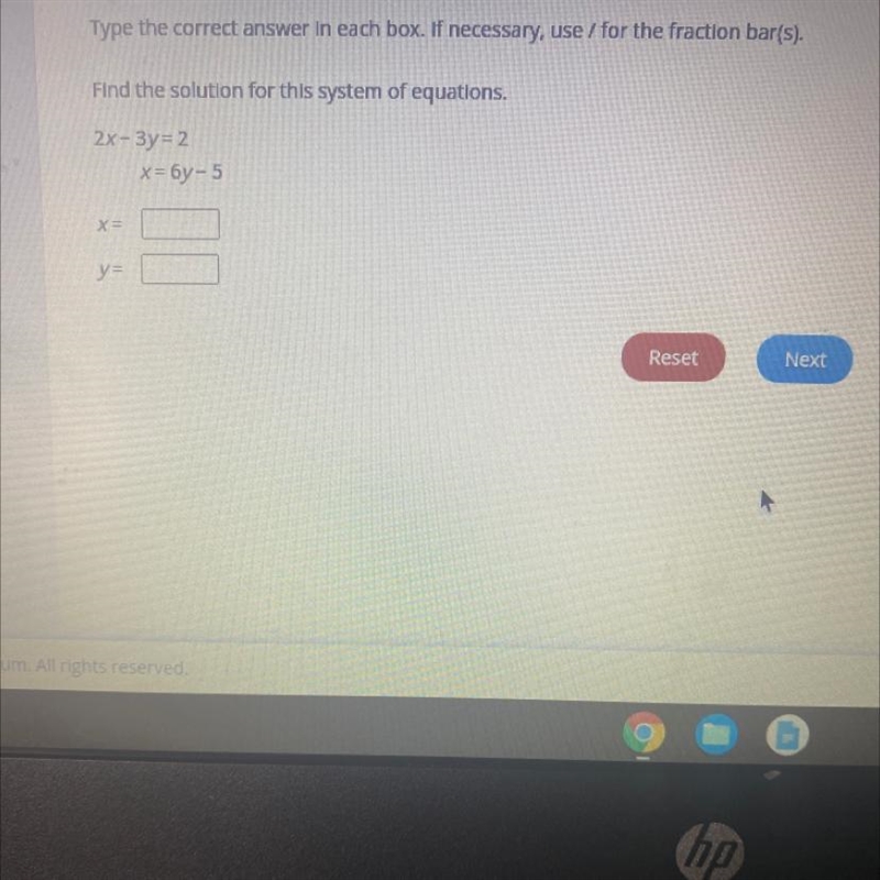 Please help me I need this done in like 10 minutes!! Find the solution for this system-example-1