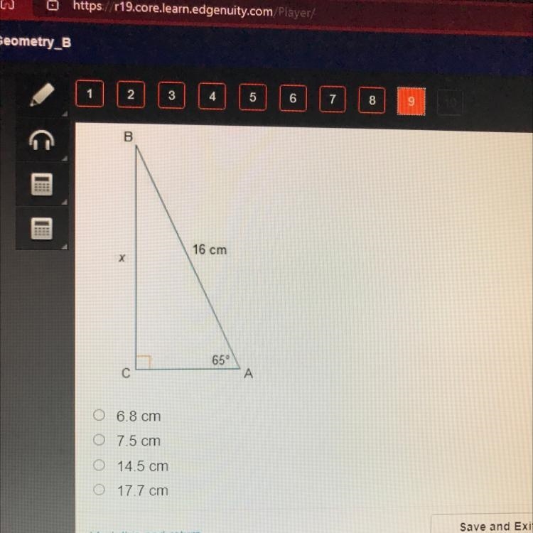 What is the length of BC? Round to the nearest tenth.-example-1