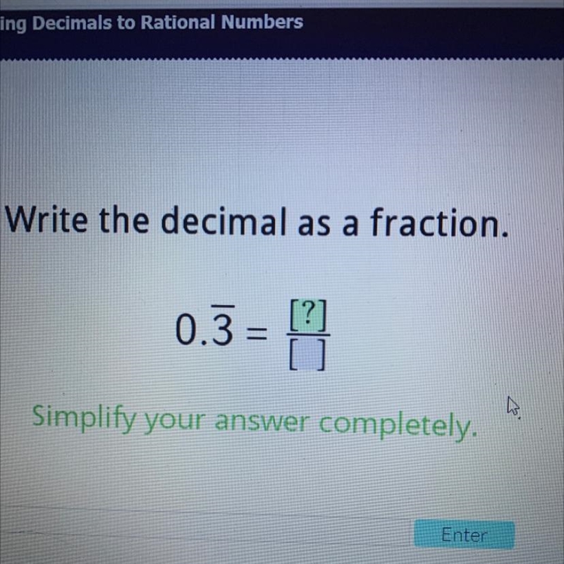 Write the decimal as a fraction.-example-1