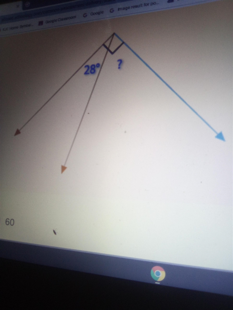 Solve the question ? Look at the angle-example-1