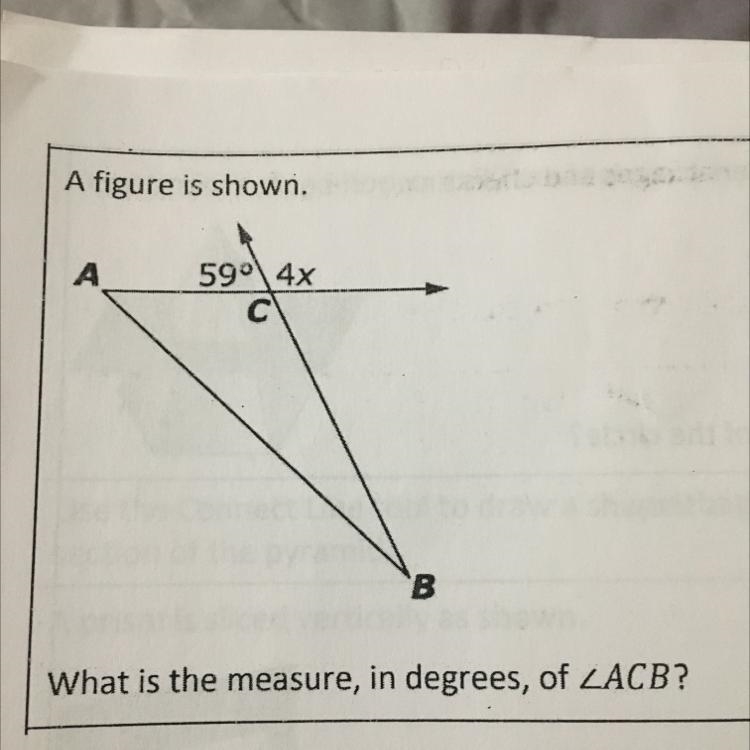 What is the measure, in degrees, of ACB?-example-1