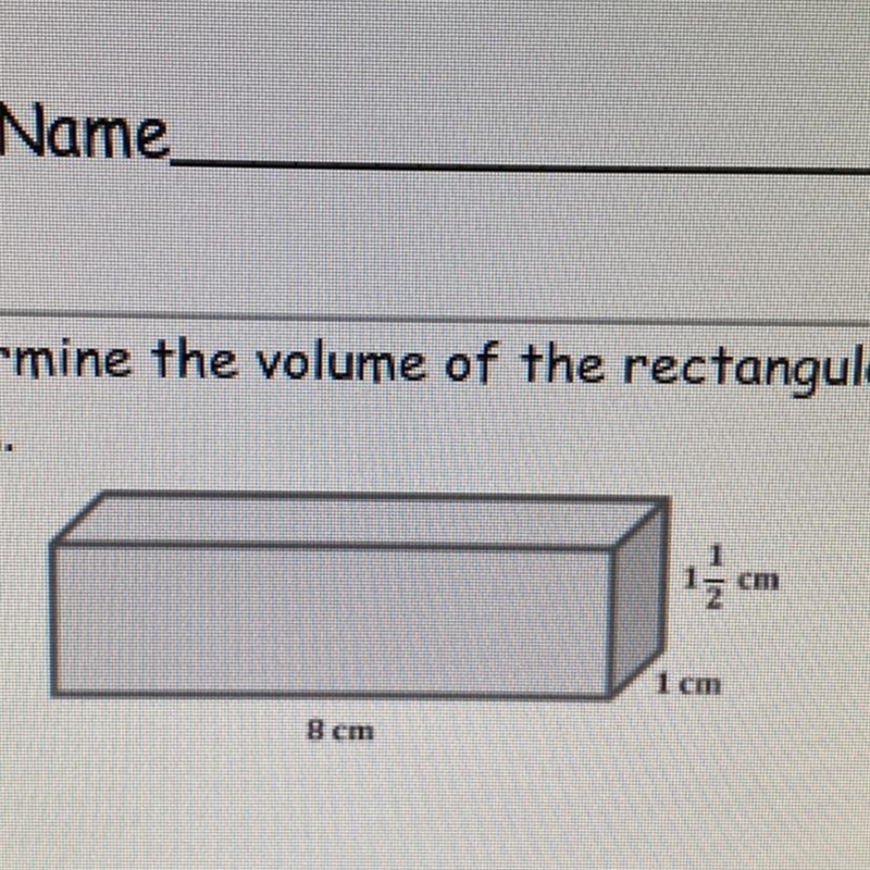 2. Determine the volume of the rectangular Prism-example-1