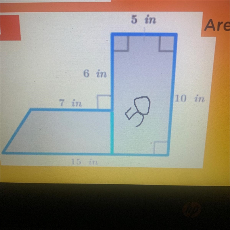 Find the AREA. helppppp‍♀️-example-1