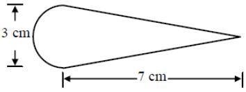 Find the area of the following figure. 14.0 cm2 10.5 cm2 28.1cm2 17.6 cm2-example-1