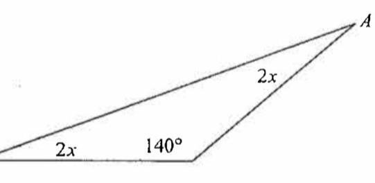 Find the measure of angle A can you show me how to solve this problem​-example-1