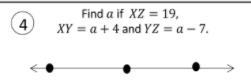 Find a is XZ=19,Xy=a+4 and YZ=a-7.-example-1