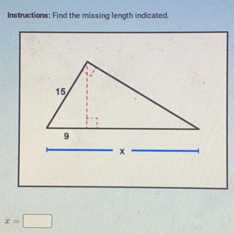 Find the missing length-example-1