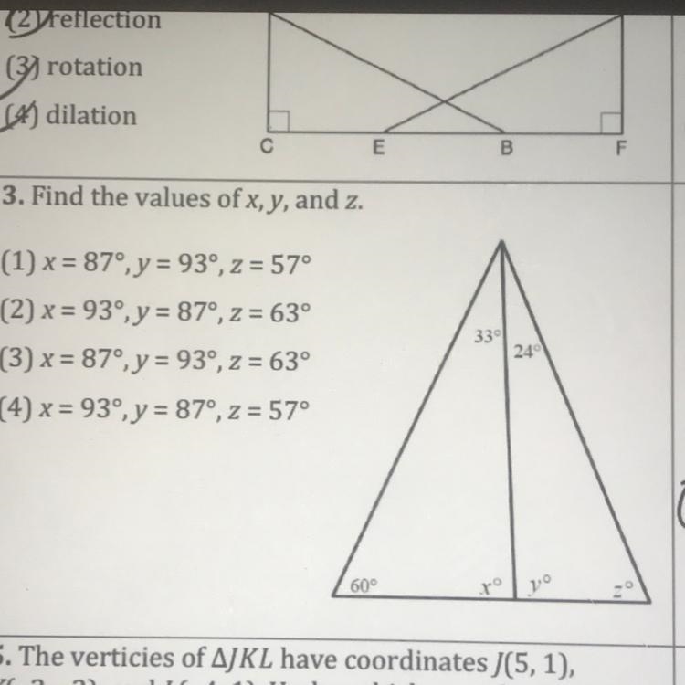 Help pls I don’t remember how to do this so how do u find x, y, and z in this-example-1