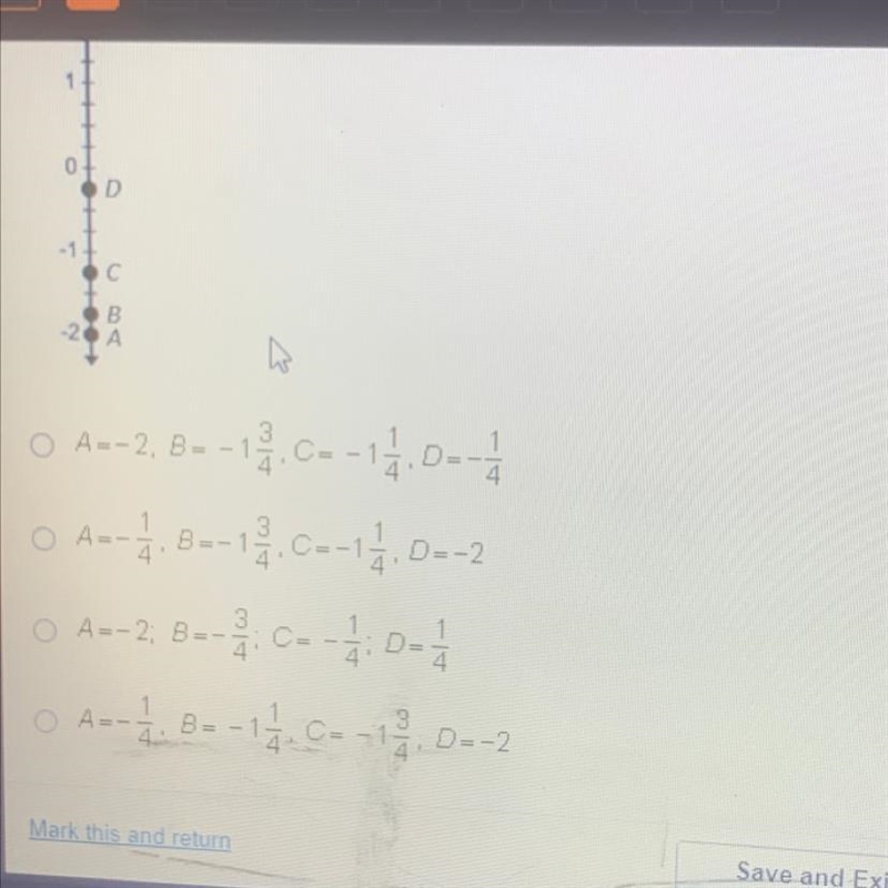 Which gives the correct values for points A,B,C, and D?-example-1