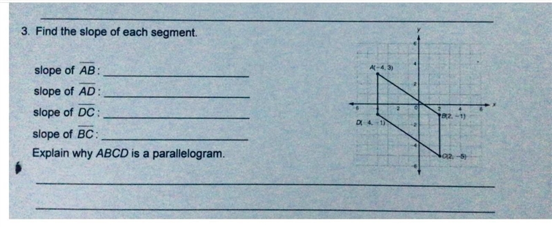 Please answer one question asap A(-4,3) B(2,-1) D(-4,-1) C(2,-5)-example-1