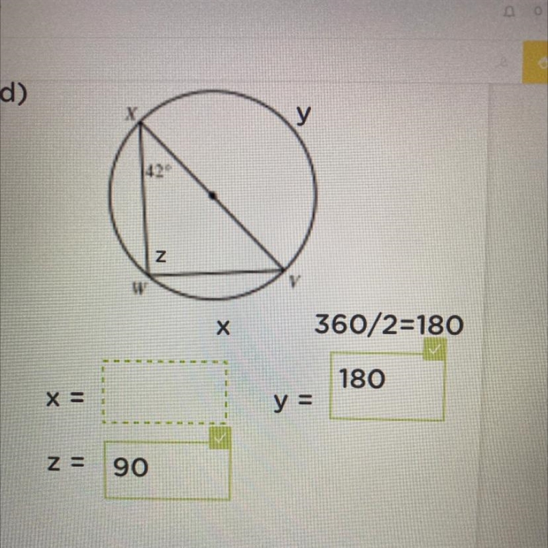 How do you find X for this problem? Plz help me!-example-1