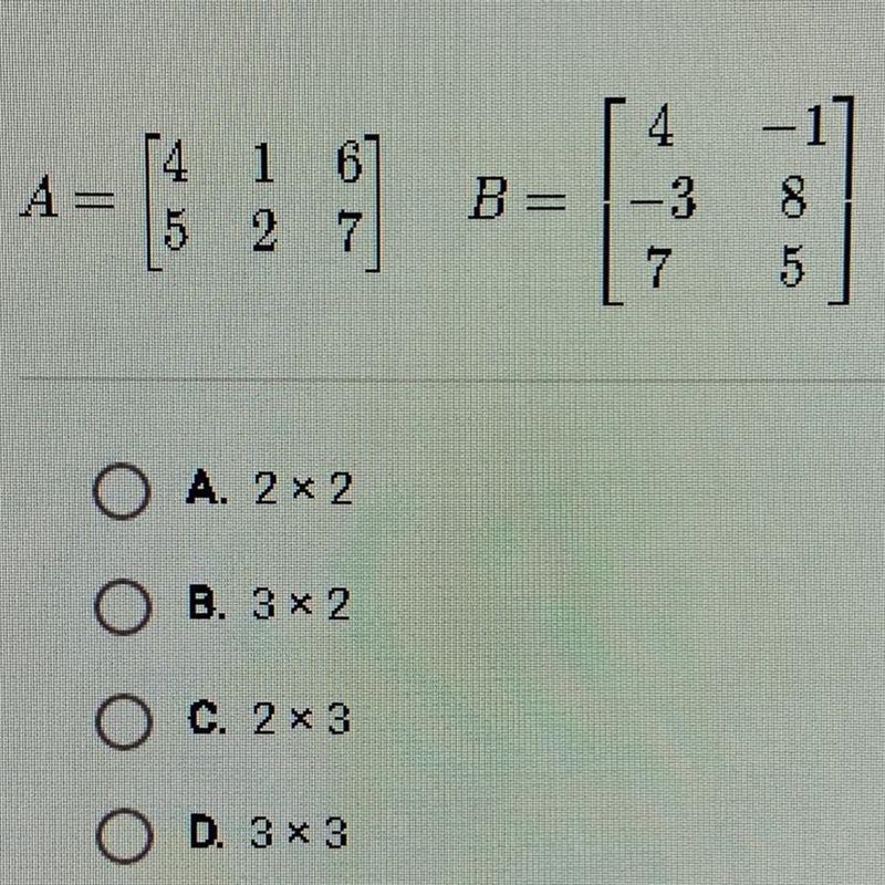 Help me Plz :)) What are the dimensions of AB?-example-1