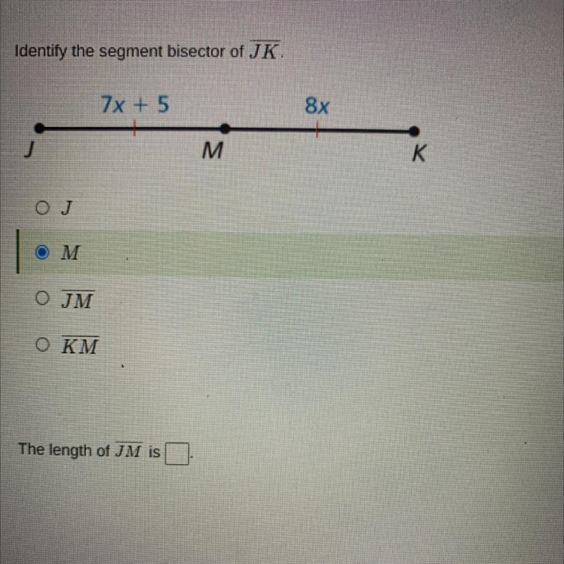 Identify the length of JK. ASAP please-example-1