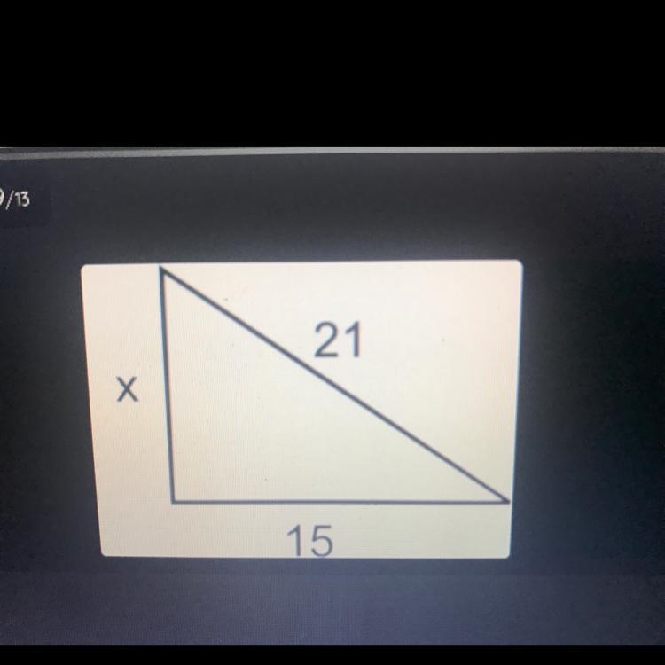 Find the missing side round your answer to the nearest tenth-example-1