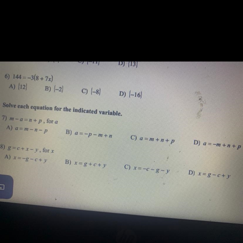 I need help with 7 & 8 please-example-1