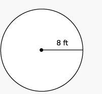 Some students are painting a mural of the Earth. They draw a circle with a radius-example-1