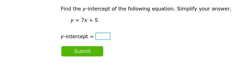 PLEASE HELP ME FAST!!!! ( it's about y- intercept)-example-1