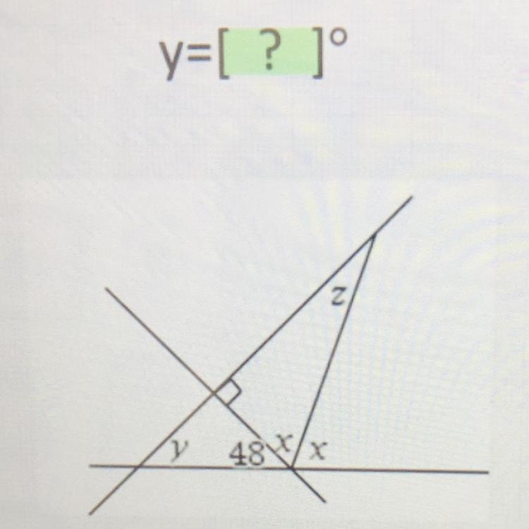 What is y equal to ?-example-1