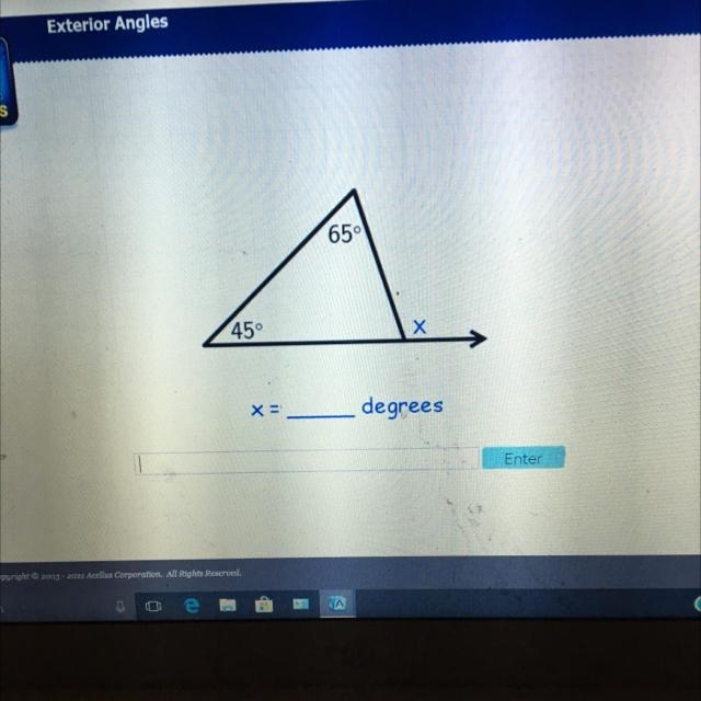 65° 45° х X = degrees-example-1