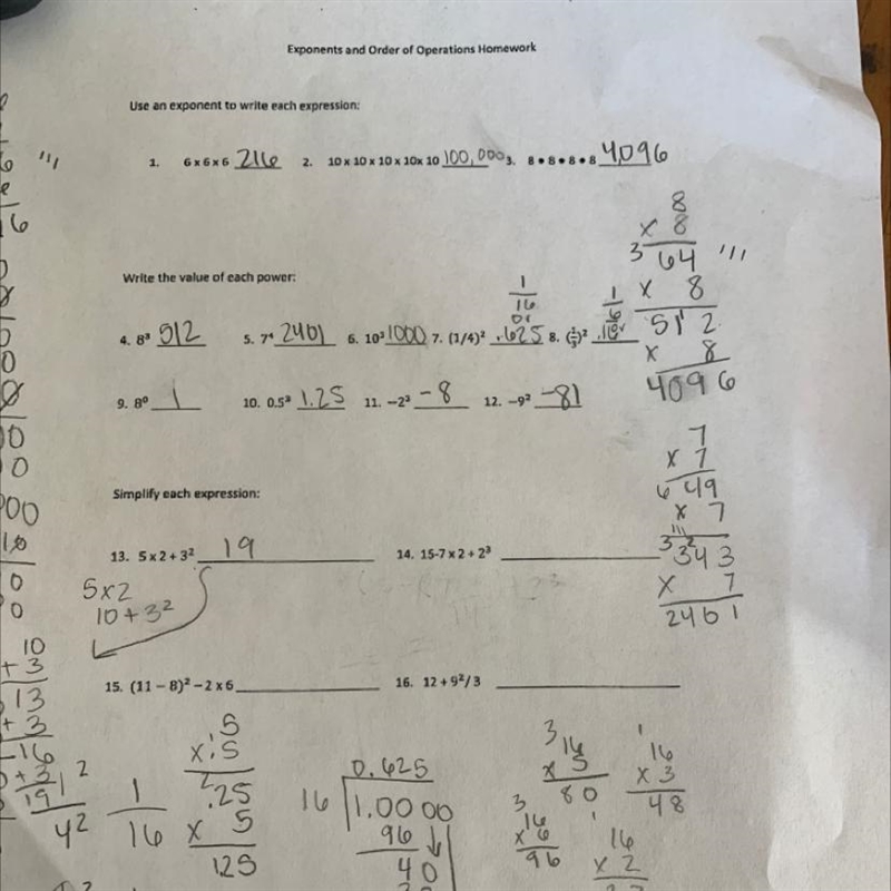 Anybody know how to do # 14, 15, and 16? Would also be nice if yall told me if any-example-1