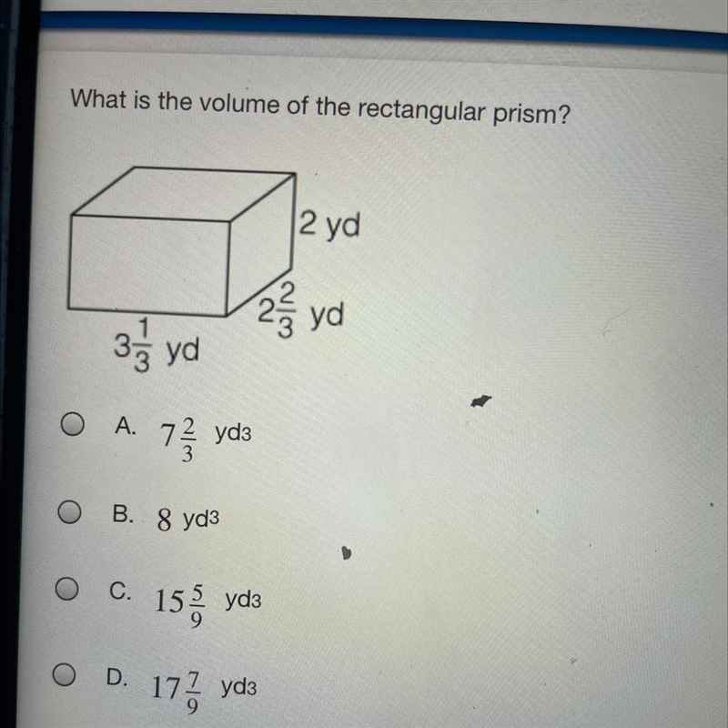 What is the volume of the rectangular prism?-example-1