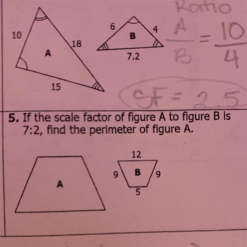 I need help w number 5 pls !!-example-1