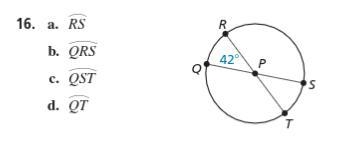 What is the measure of each of the arc?-example-1