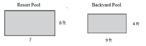 Sandra has a rectangular pool in her backyard that is 9 feet long and 4 feet wide-example-1