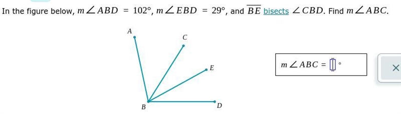 Find the measure of the angle.-example-1