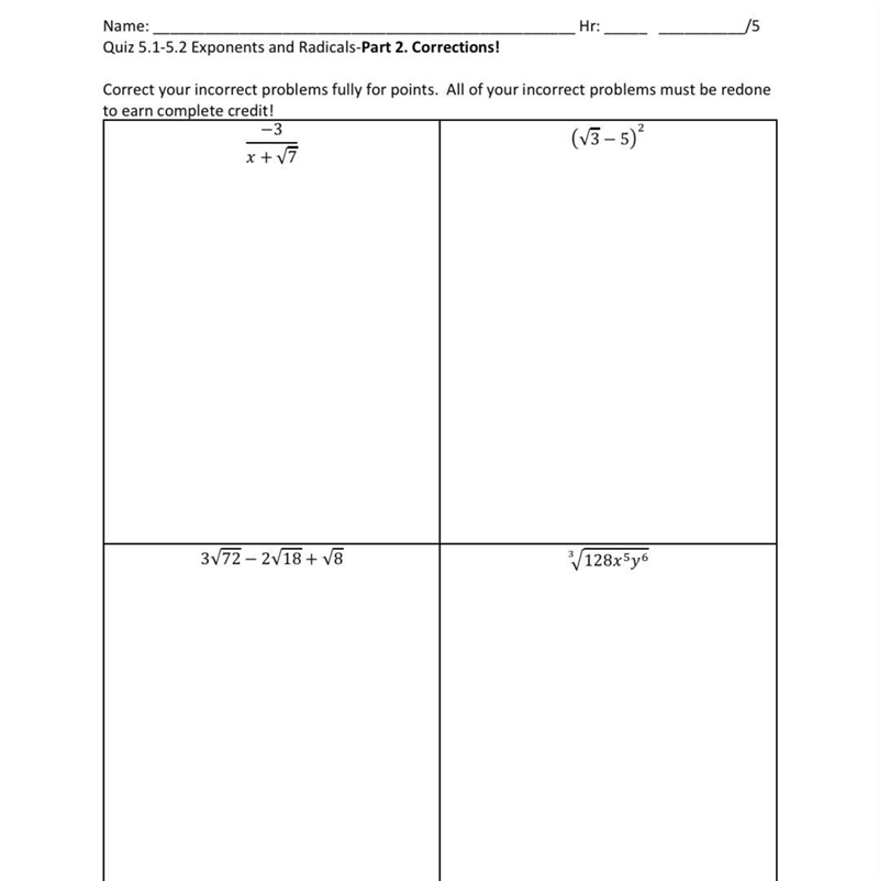 I need help solving this worksheet for corrections, I’m stuck.-example-1