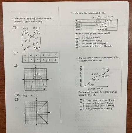 Only number 7. I’ll give 5 stars, (which of the following relations represent functions-example-1