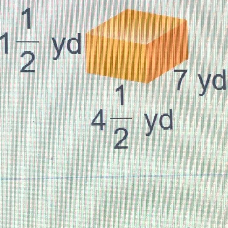 Fine the volume of the rectangular prism. (Pls answer)-example-1