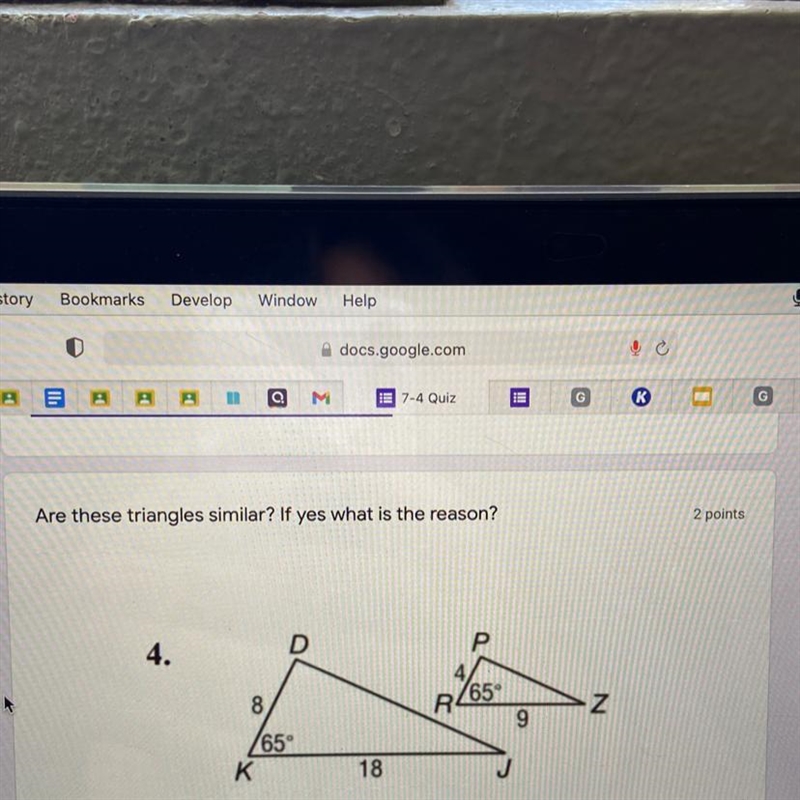 Are these similar and what is the reason?-example-1