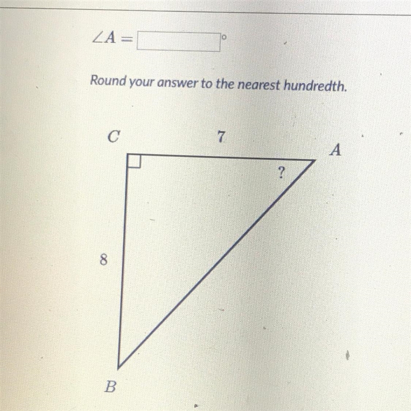 ZA Round your answer to the nearest hundredth.-example-1