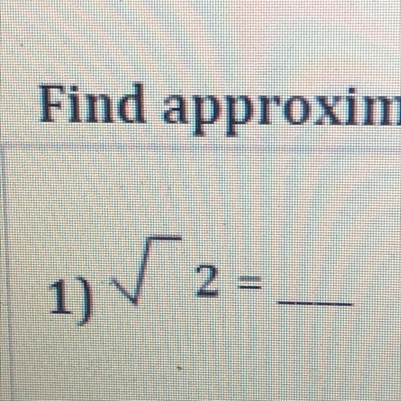 Please find the square root of this non perfect square please-example-1