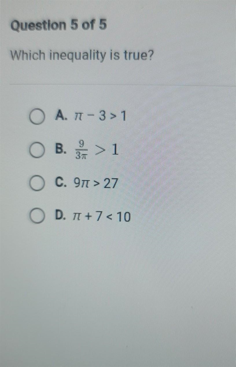 Which inequality is true? ​-example-1