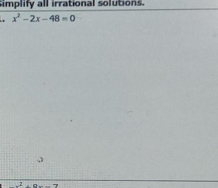 How to solve the Quadratic formul​-example-1