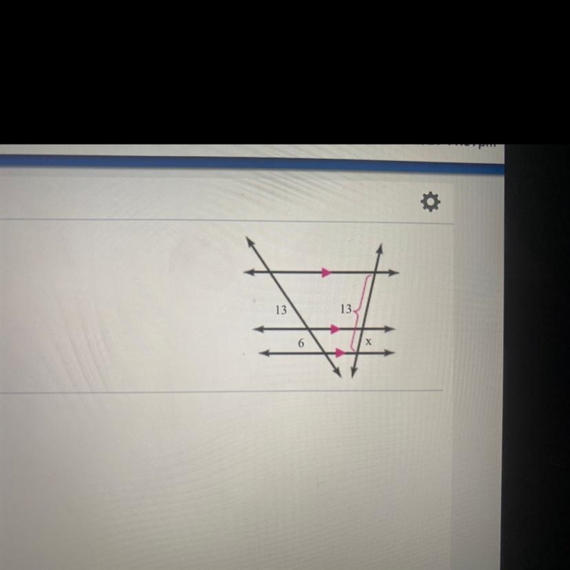 Solve for x. Please help due tonight!-example-1